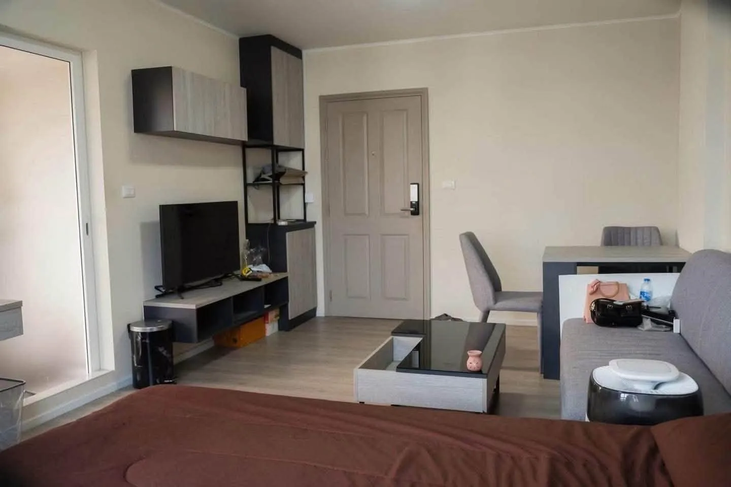 ให้เช่า D Condo เฟส 3 ตึก A ชั้น 8 ห้องสวยพร้อมอยู่