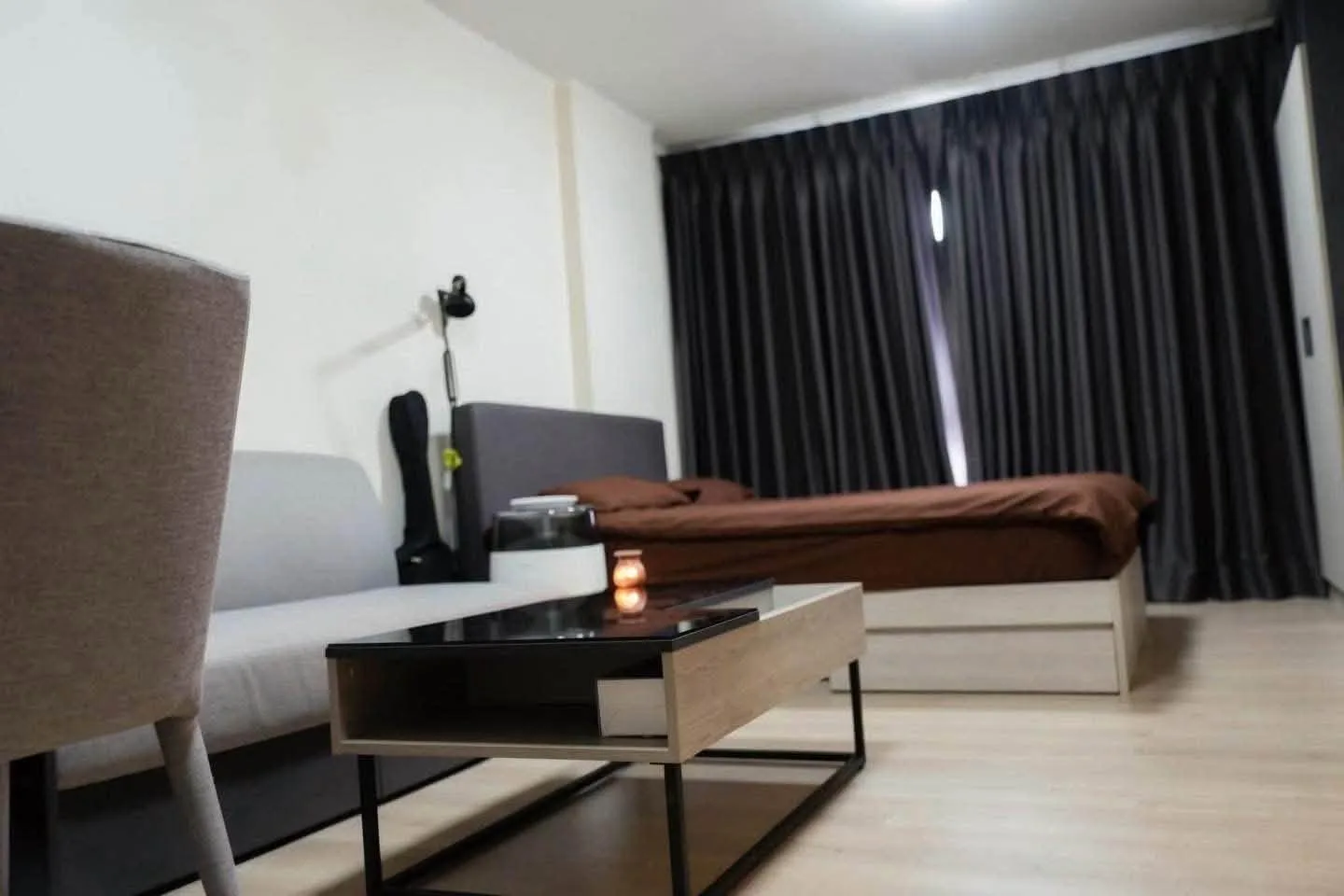 ให้เช่า D Condo เฟส 3 ตึก A ชั้น 8 ห้องสวยพร้อมอยู่