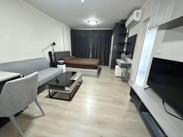 ให้เช่า D Condo เฟส 3 ตึก A ชั้น 8 ห้องสวยพร้อมอยู่