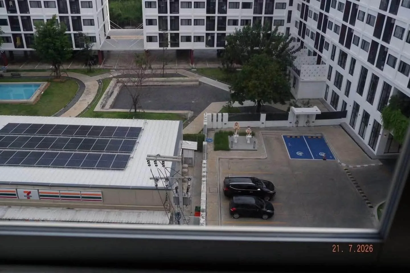 ให้เช่า D Condo เฟส 3 ตึก A ชั้น 8 ห้องสวยพร้อมอยู่