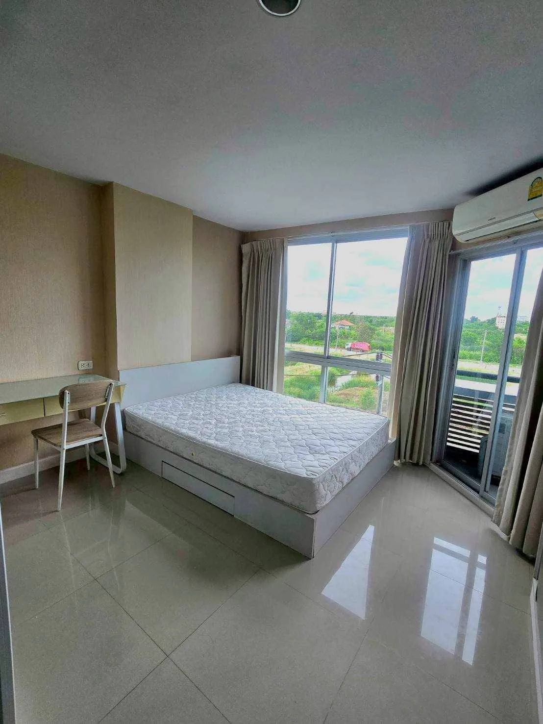 Swift Condo ABAC Bangna ห้องขนาด 30 ตร.ม. ชั้น 4 วิวโล่ง