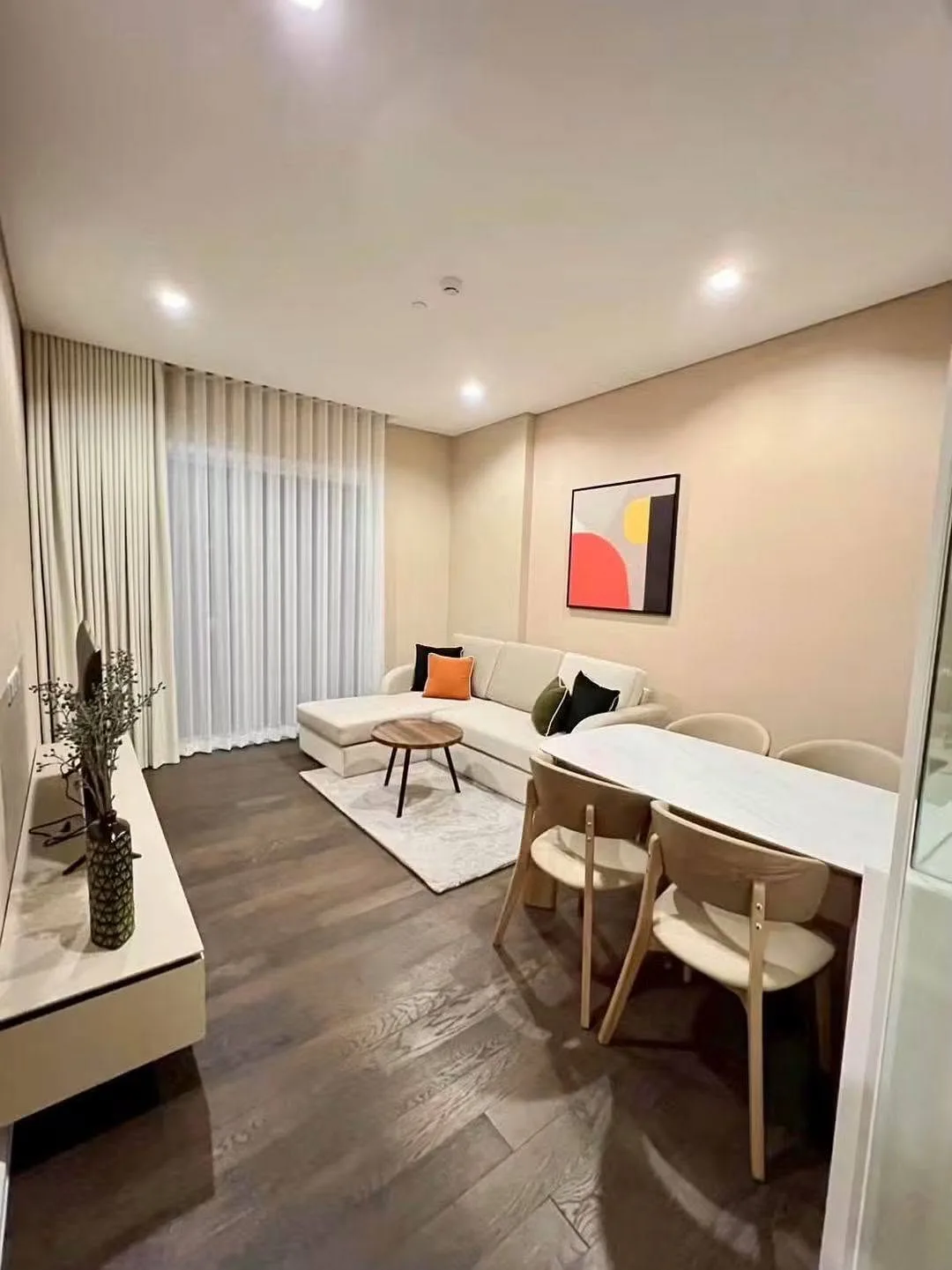 The Saint Residences ห้องมุมชั้น 29 วิวสวนจตุจักร