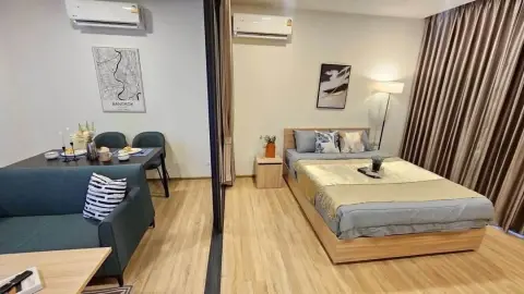 ให้เช่า XT Phayathai ห้องใหญ่ 42 ตร.ม. ห้องใหม่ ใกล้ BTS พญาไท