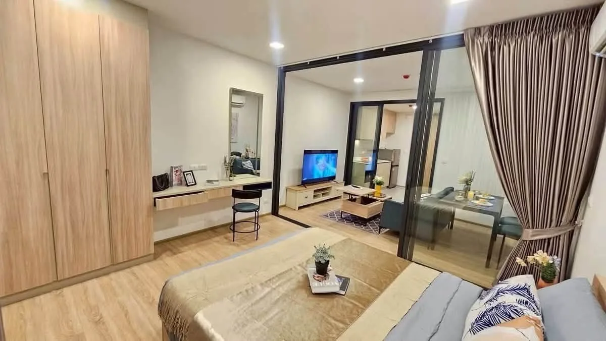 ให้เช่า XT Phayathai ห้องใหญ่ 42 ตร.ม. ห้องใหม่ ใกล้ BTS พญาไท