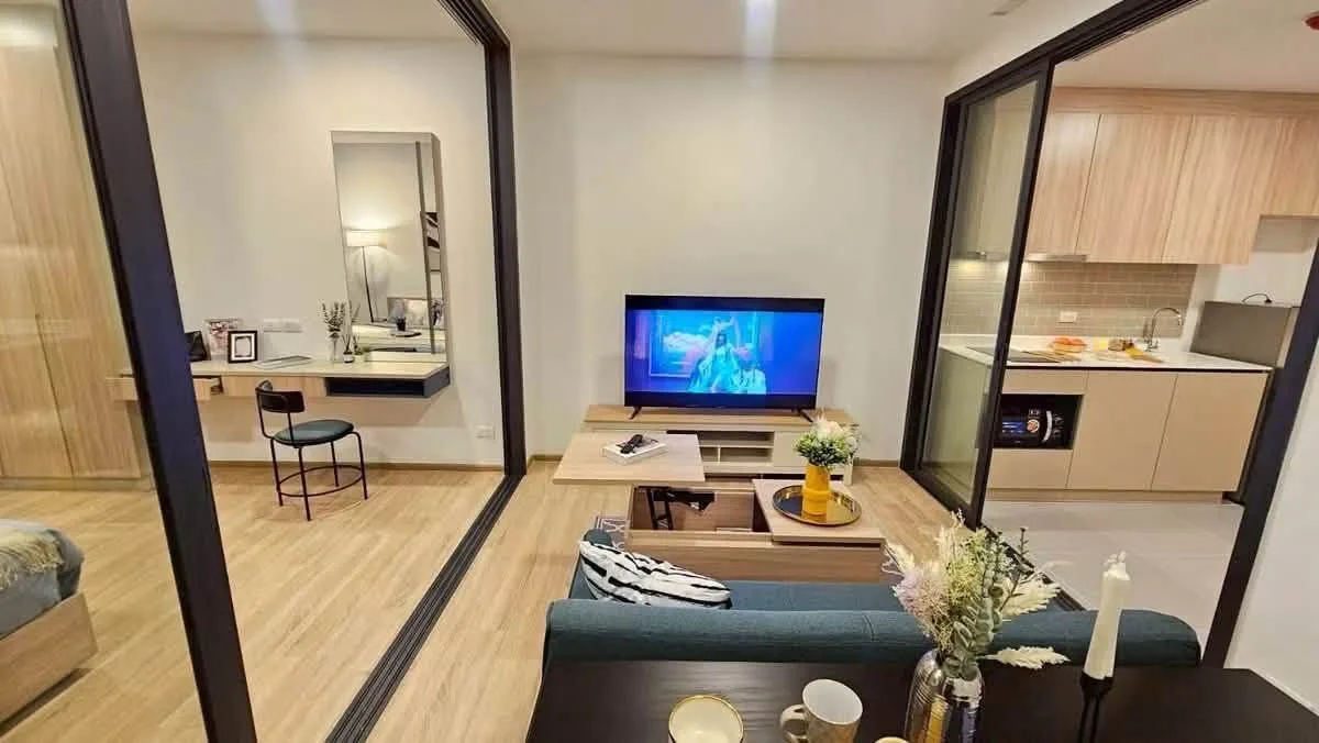 ให้เช่า XT Phayathai ห้องใหญ่ 42 ตร.ม. ห้องใหม่ ใกล้ BTS พญาไท