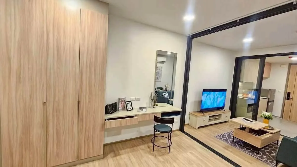 ให้เช่า XT Phayathai ห้องใหญ่ 42 ตร.ม. ห้องใหม่ ใกล้ BTS พญาไท